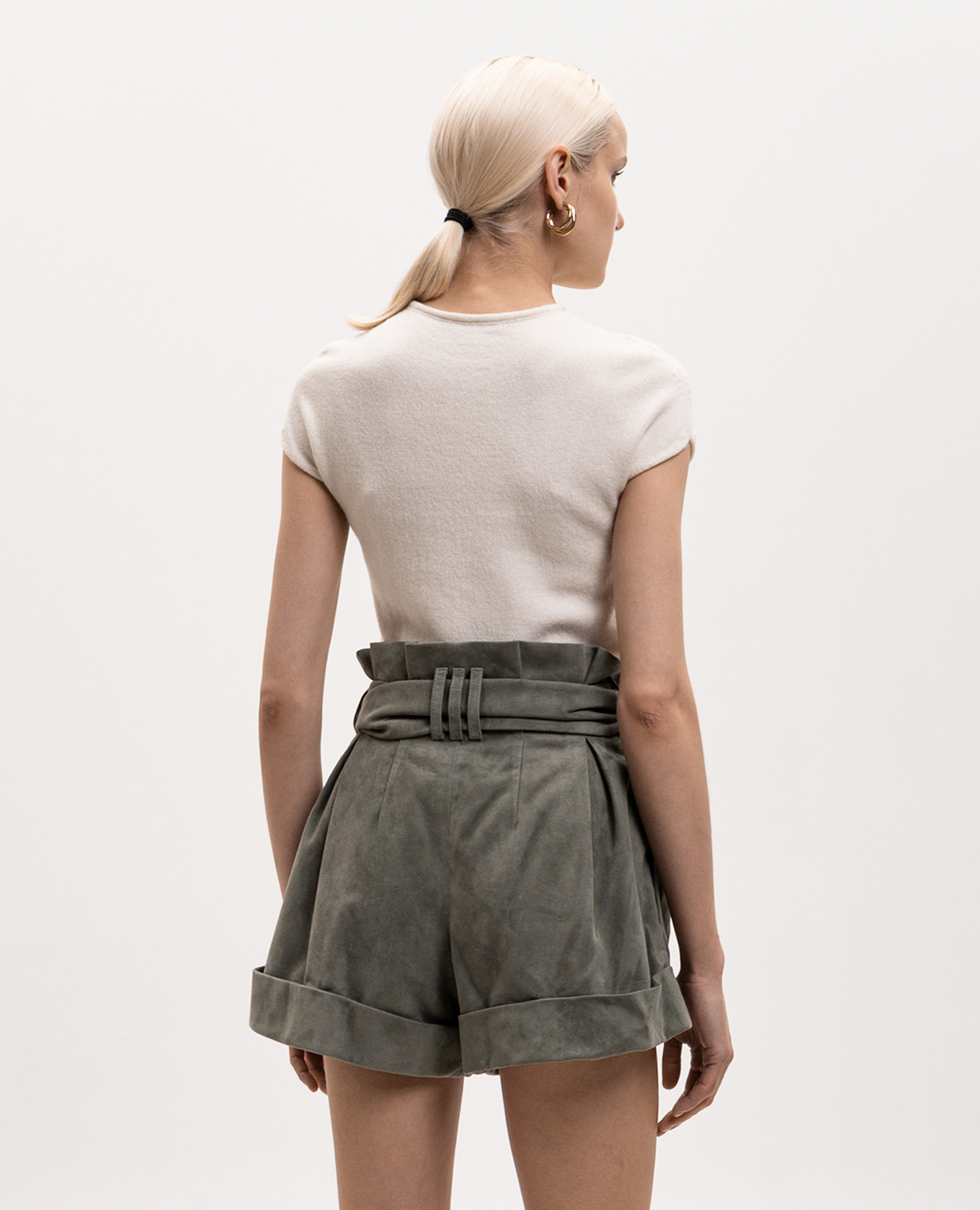 Ivory wool top Balmain 4
