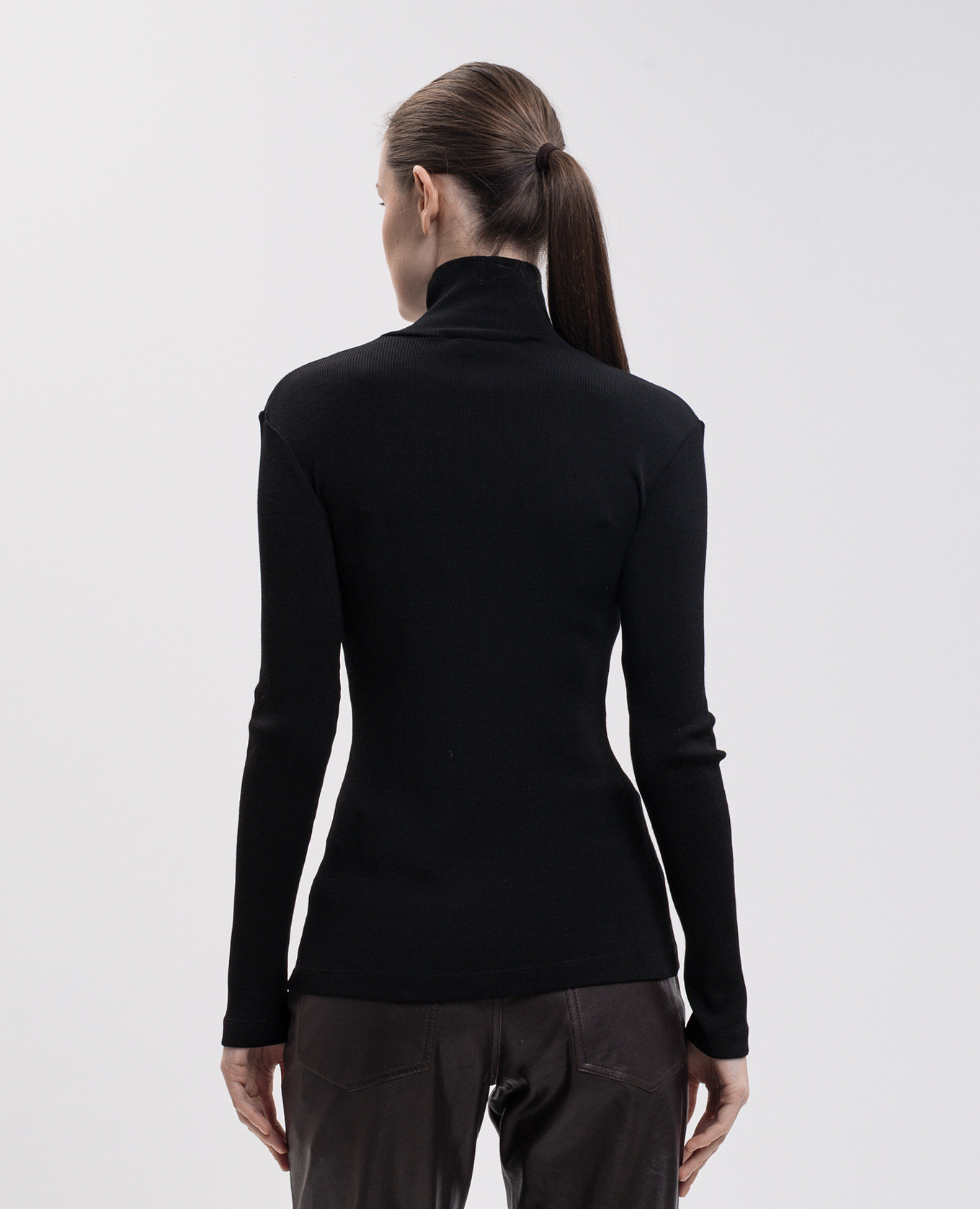 Black CONO wool golf Max Mara 4
