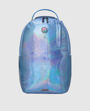 Sprayground Children's blue backpack AI AFRICAN INTELLIGENCE THE OCEAN WITHIN 910B8436NSZ
