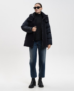 Peserico Black wool golf with lurex E99008F1409771
