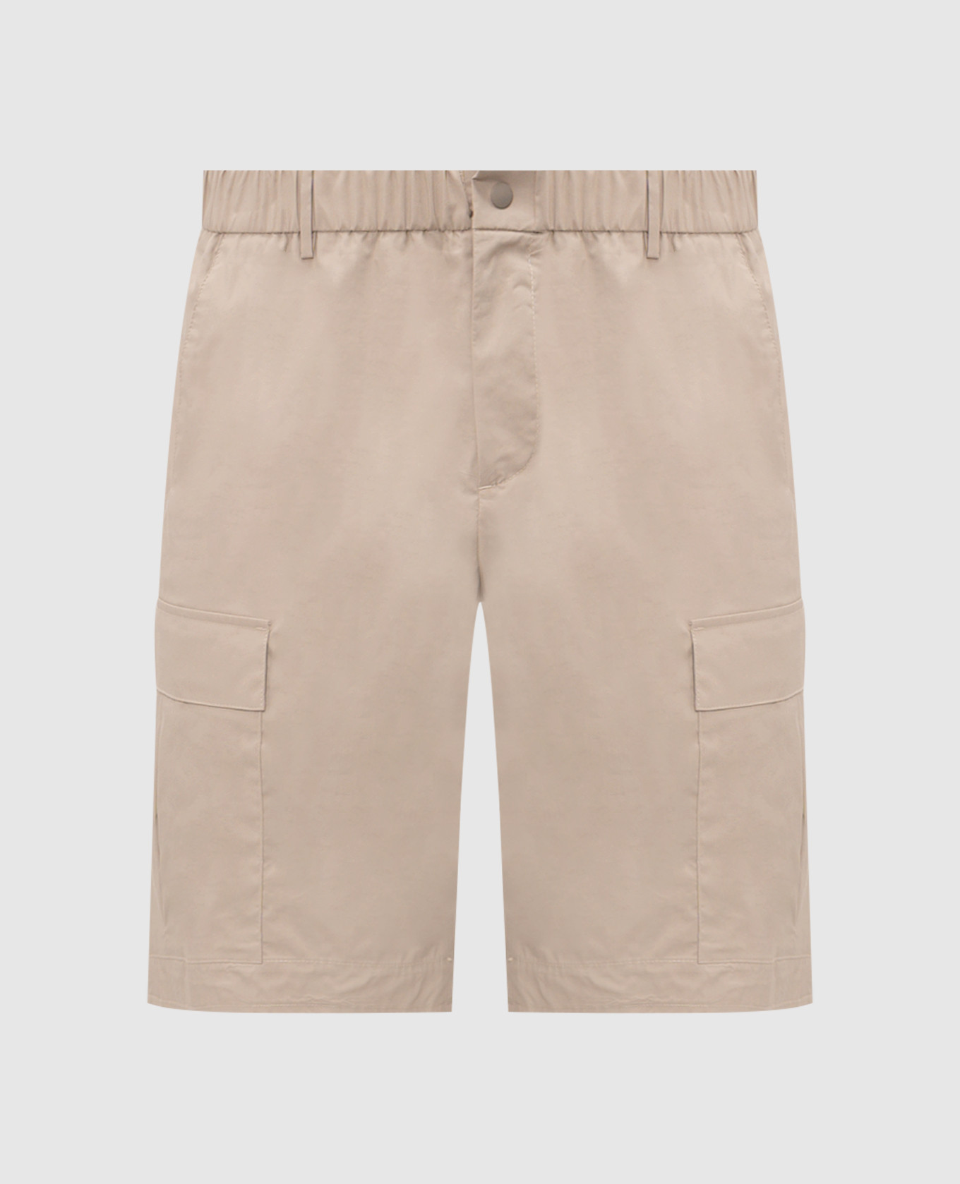 

Beige cargo shorts Peserico