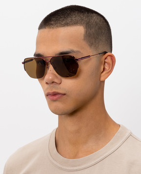 Jacquemus Pink Aviator Sunglasses JAC67C6SUN