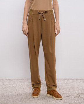 Herno Brown joggers PT000185D50069