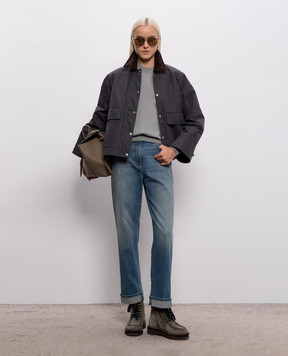 Peserico Gray jacket A21088B7557