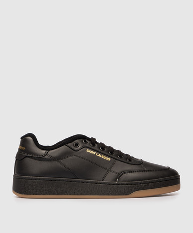 Black leather sneakers SL/61