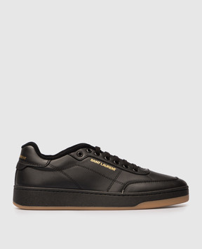 Saint Laurent Black leather sneakers SL/61 81947600N00