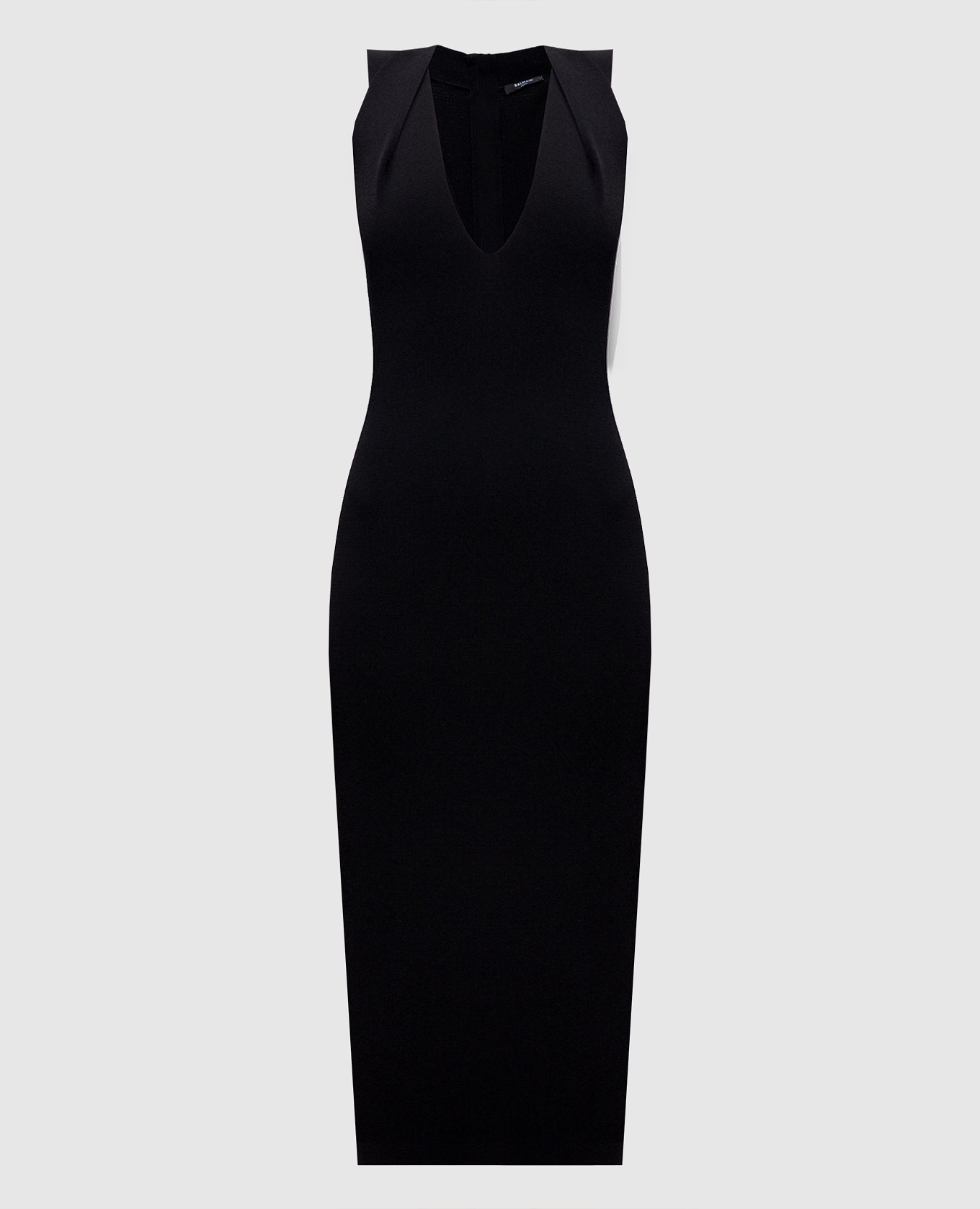 

Black midi dress Balmain