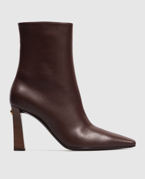 Giuseppe Zanotti Brenda brown leather ankle boots I670001