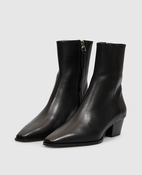 Aeyde Baba black leather ankle boots AB0605002001225