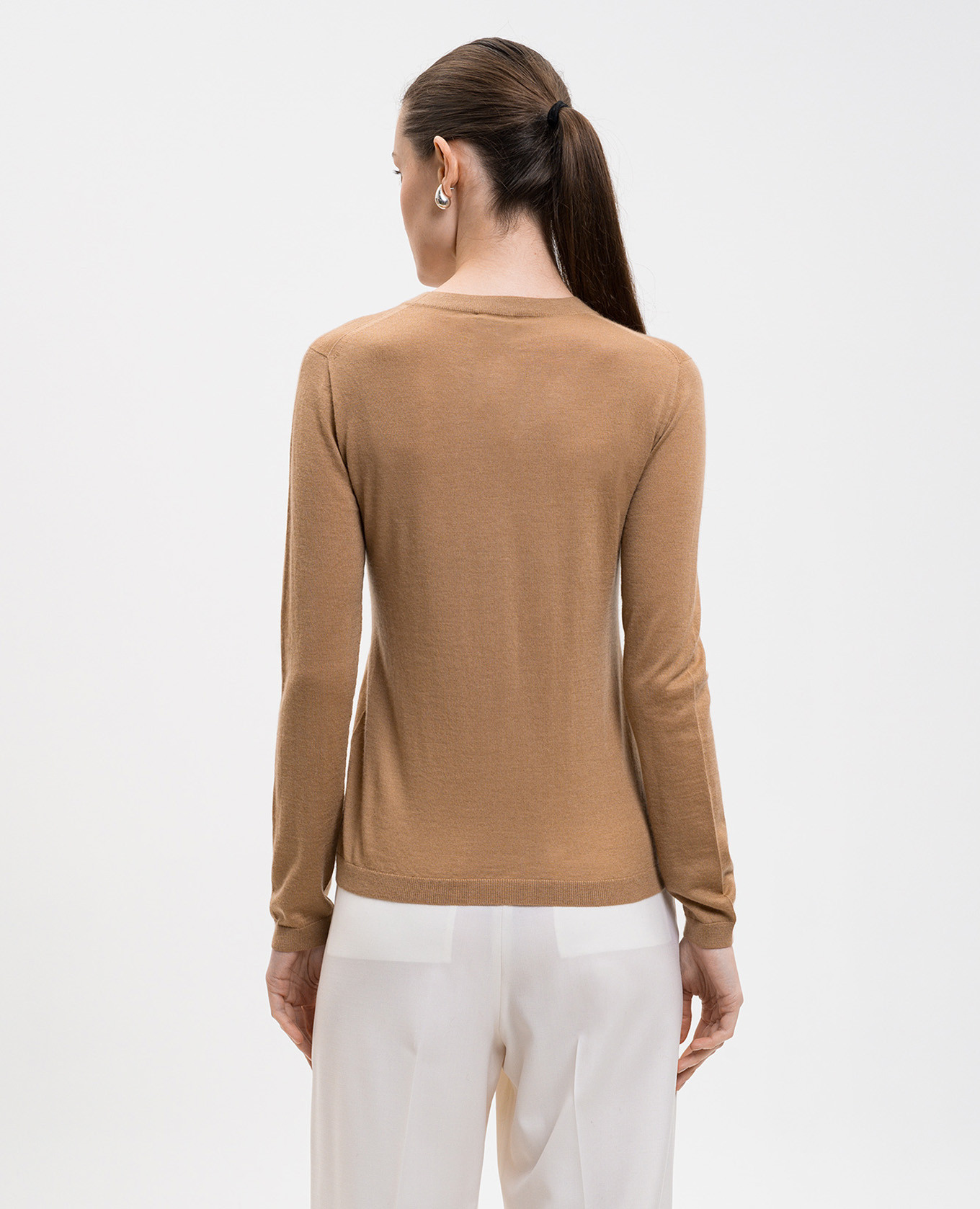

MALESIA brown wool and cashmere jumper Max Mara