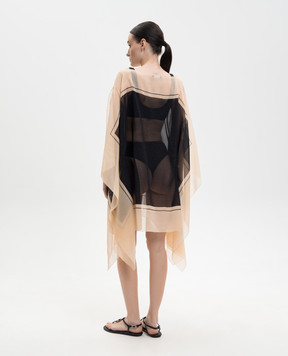 Balmain Printed silk beach dress BKA172450