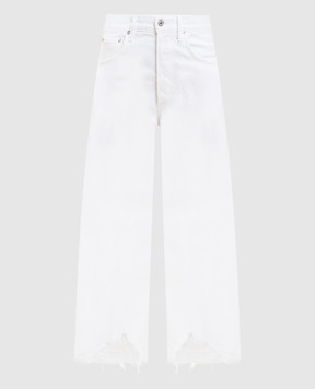 CITIZENS OF HUMANITY Ayla white jeans with patch 2117B1248