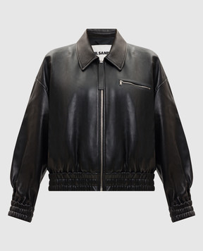 Jil Sander Black leather jacket J02SW0048J07187