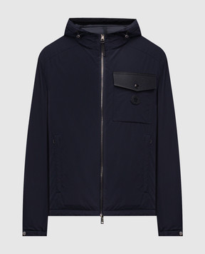 Moncler Nohedes blue down jacket K20911A00140549MF