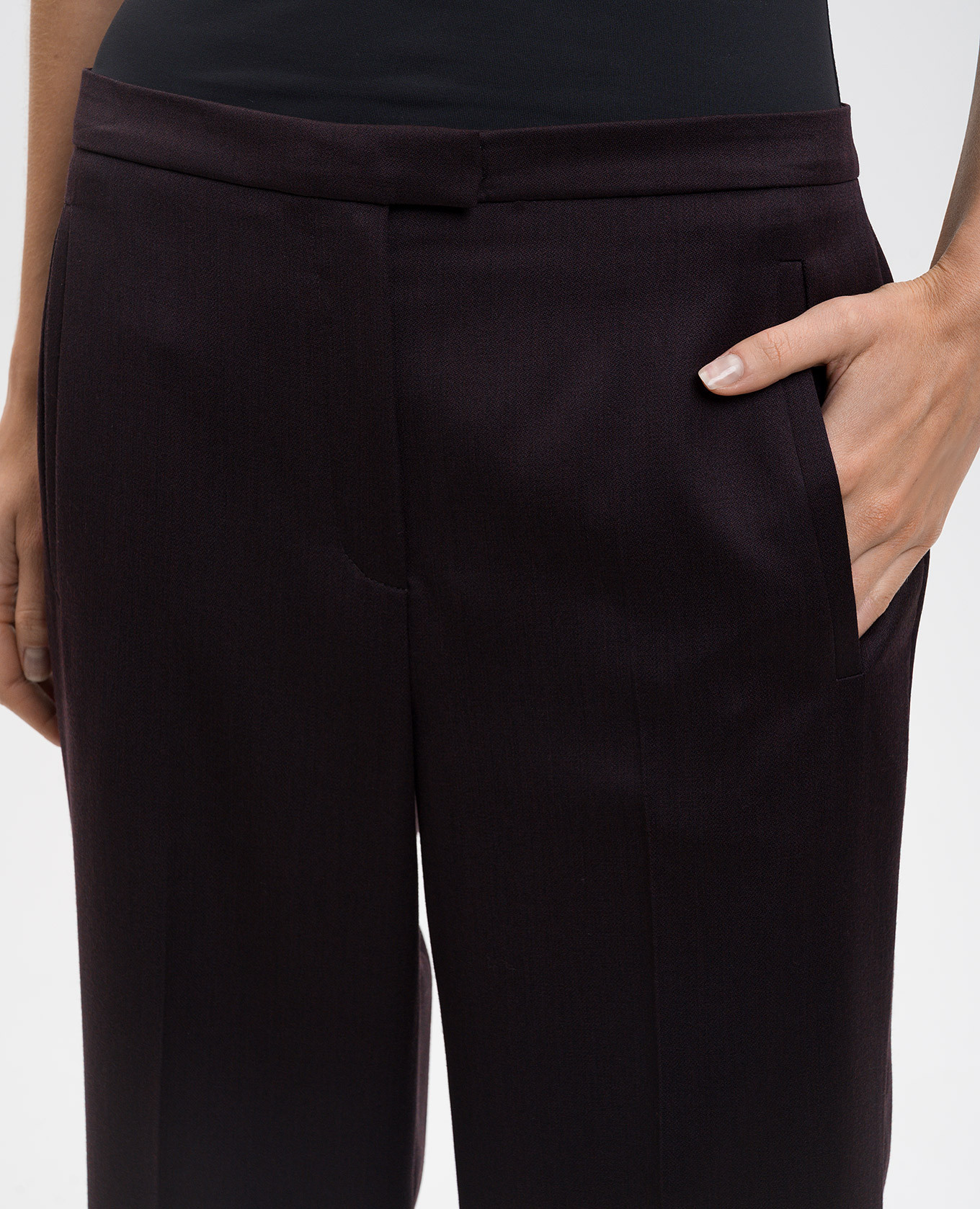 Purple wool pants Magda Butrym 4
