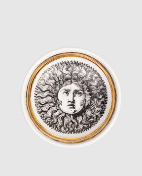 Fornasetti White porcelain trinket stand P23Z461