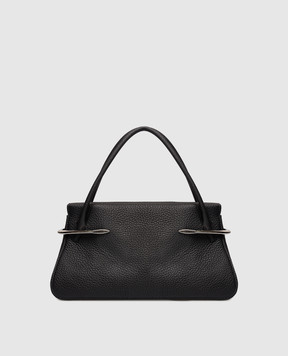 Givenchy Pinch black leather tote bag with logo BB5158B2DF