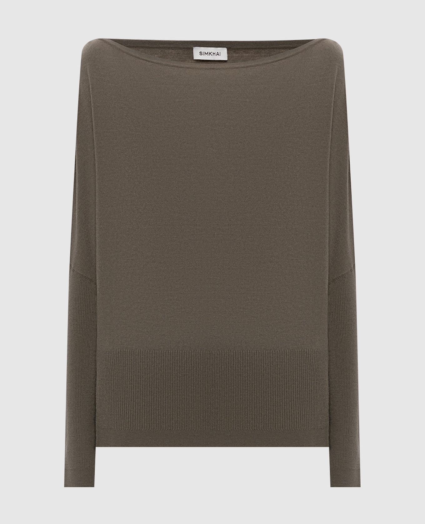 Lavina green sweater with wool Simkhai