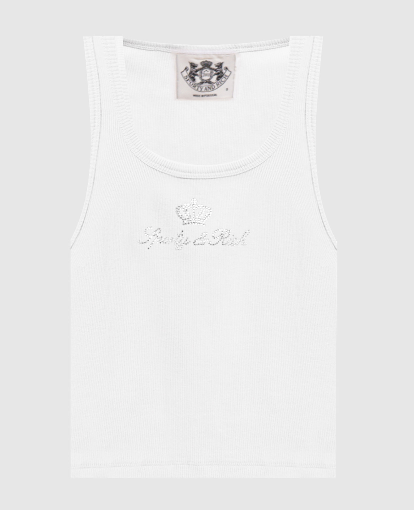 Juicy Crown ribbed top Sporty & Rich