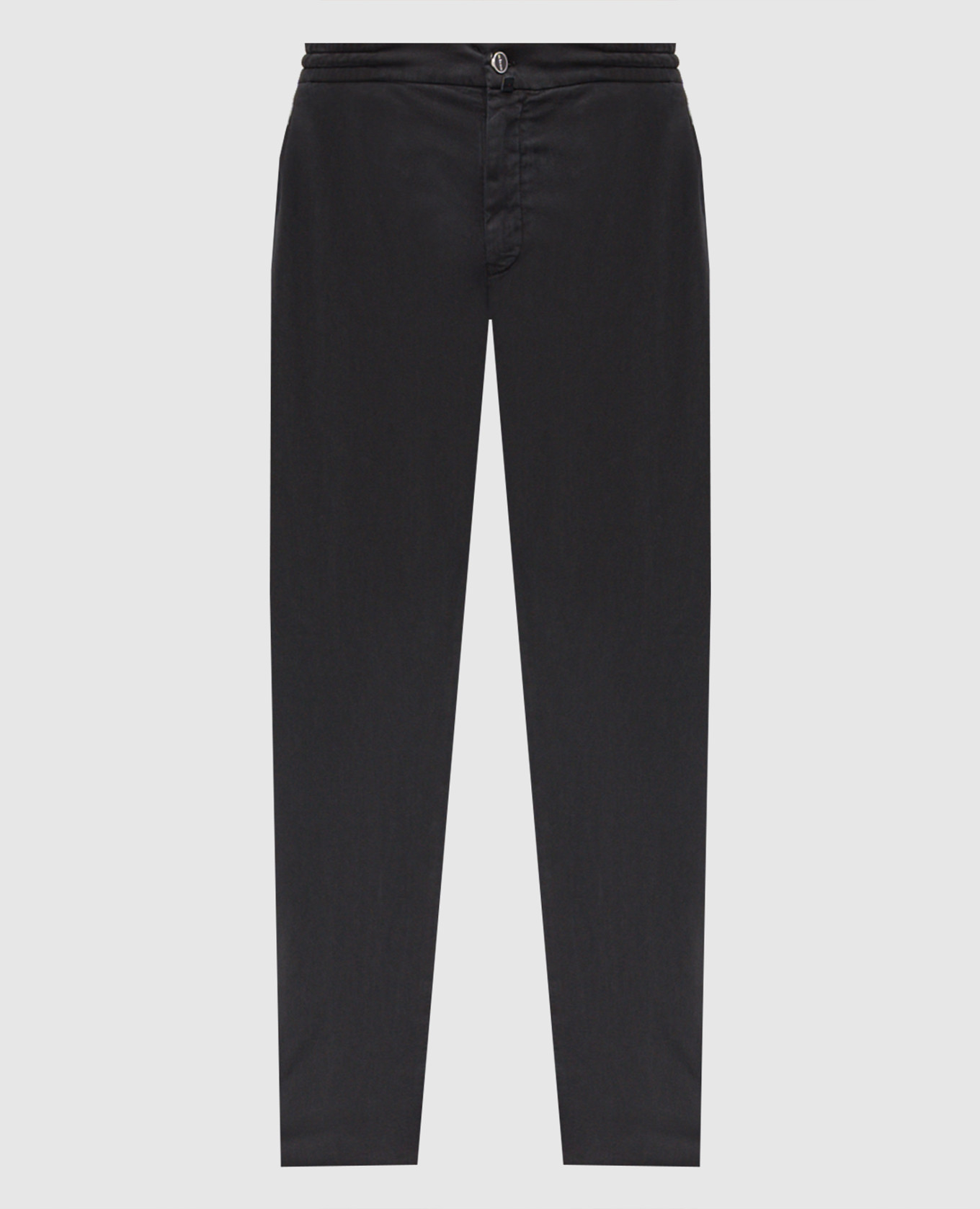 Black pants with patch