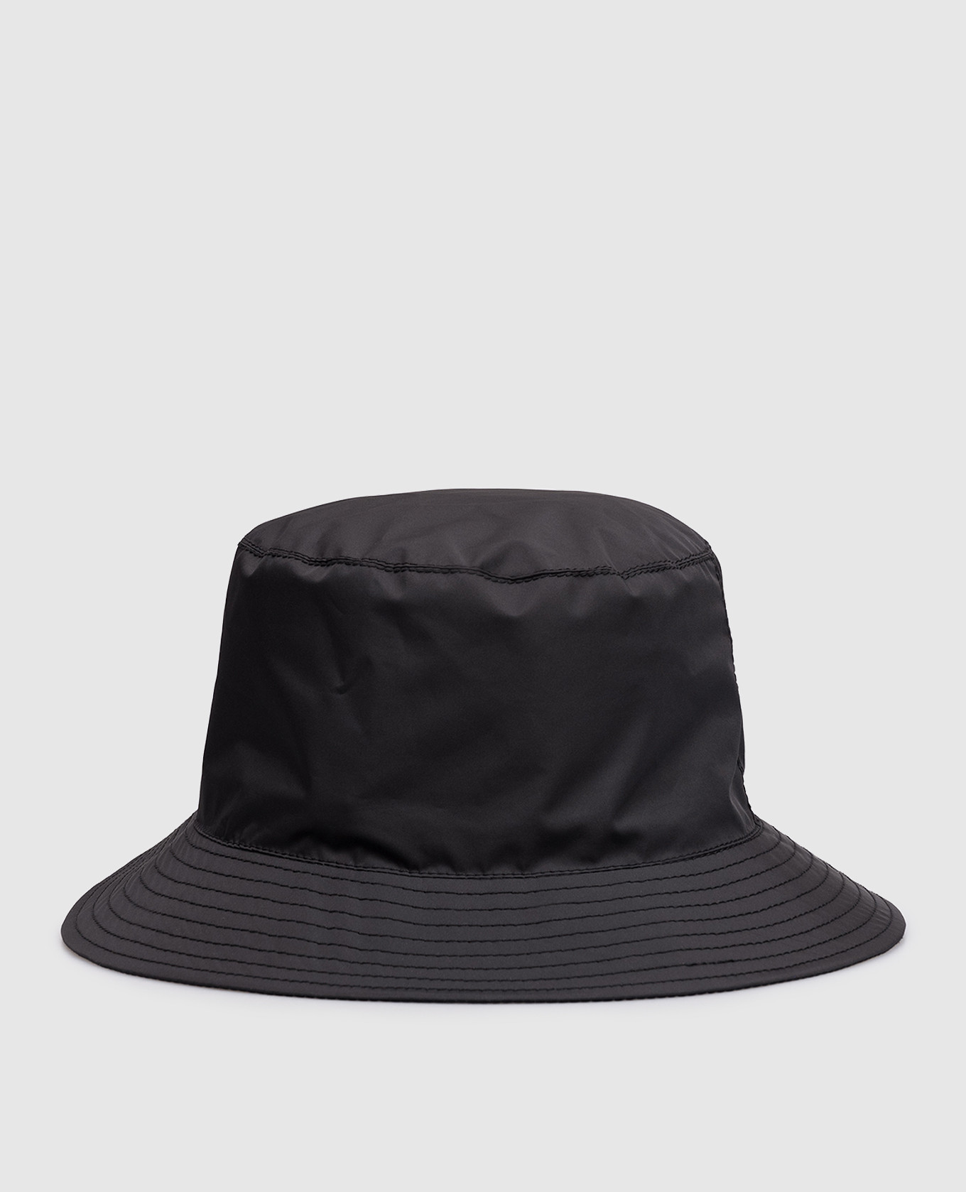 

Black panama with logo patch Yves Salomon Army