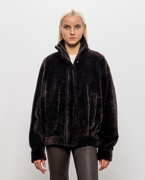 ARMA Brown sheepskin coat Paula 133L26605302