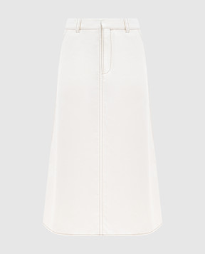 Ami Paris White skirt FSK457CO0214