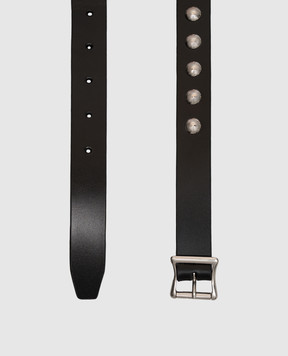 Ann Demeulemeester Black leather belt Rica B0014701LT128