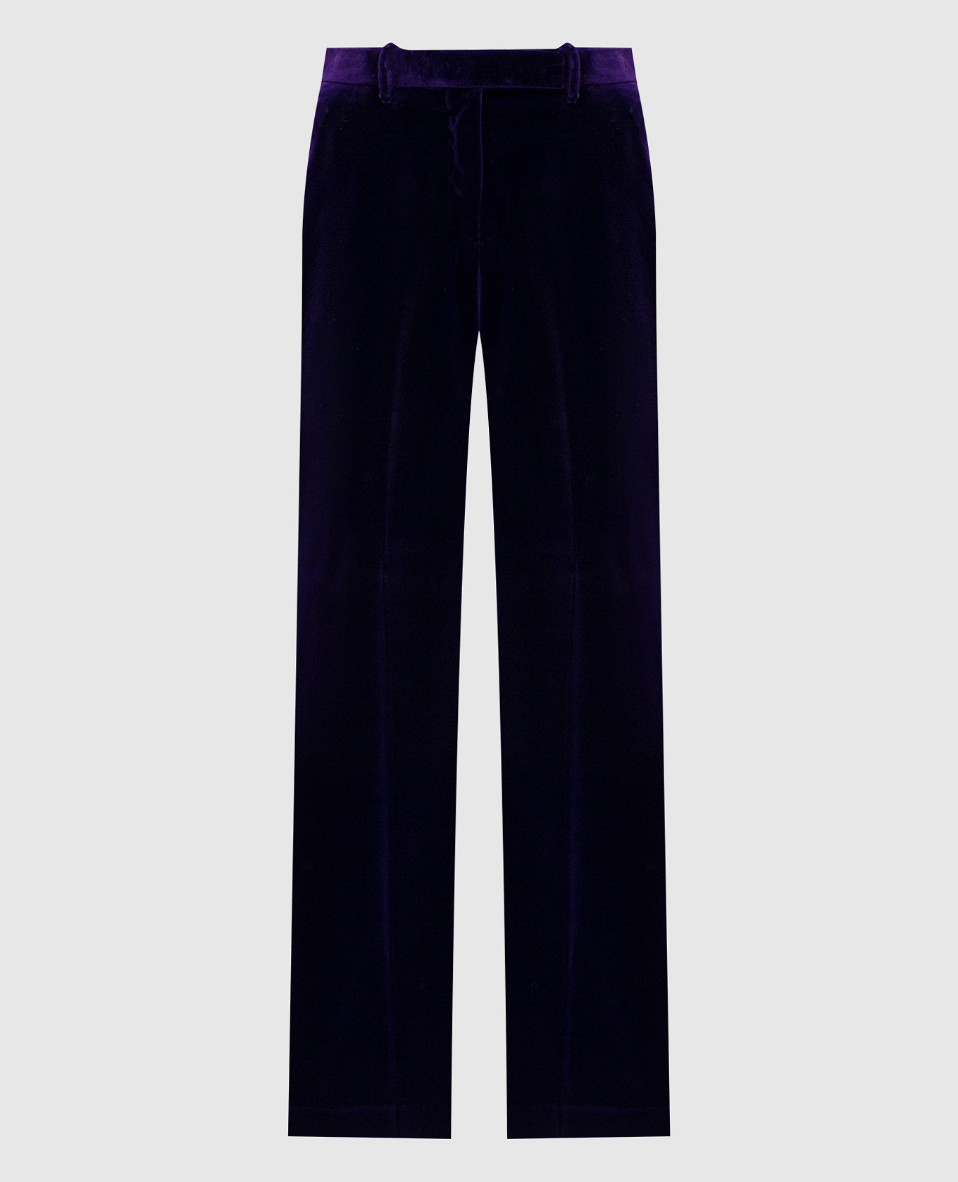 

Purple velvet flared pants Tom Ford, Violet