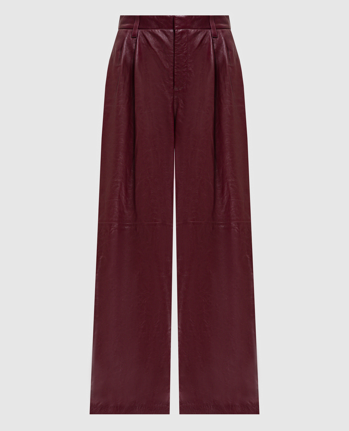

Kobie burgundy leather pants Simkhai