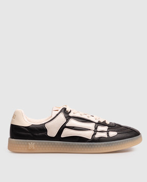 AMIRI Pacific Football Black Leather Sneakers AMSNSN1098