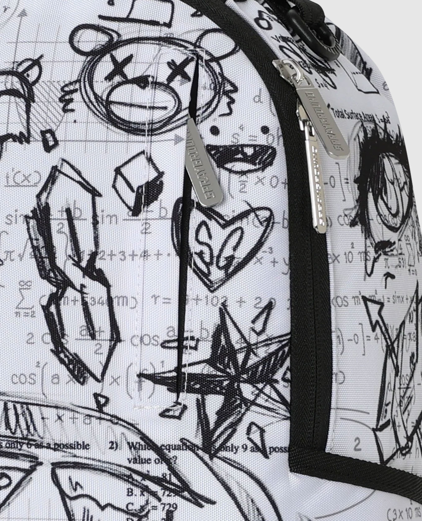 Children's white backpack CLASS DISMISSED Sprayground 4