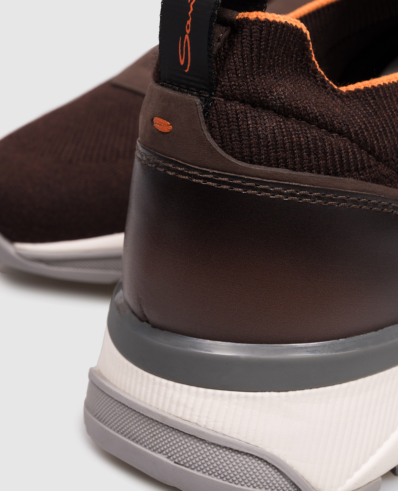 Brown sneakers Santoni 5