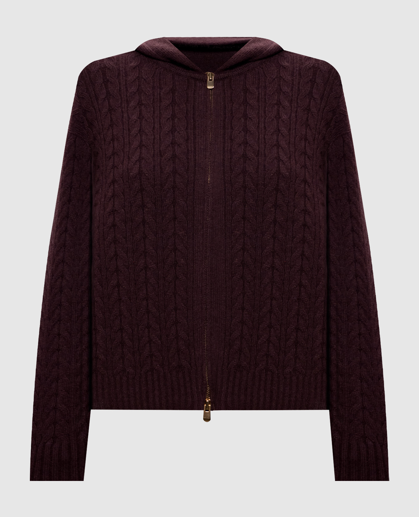Burgundy cashmere sports jacket