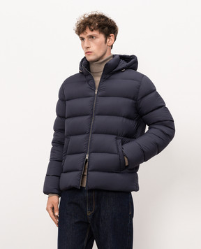 Herno Blue quilted down jacket PI0016ULE12456Z