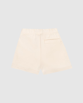 Palm Angels Children's beige shorts PB6X003S26FLE001