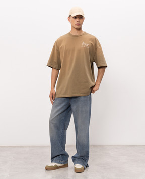AMIRI Blue jeans with a worn effect AMBMJE1115