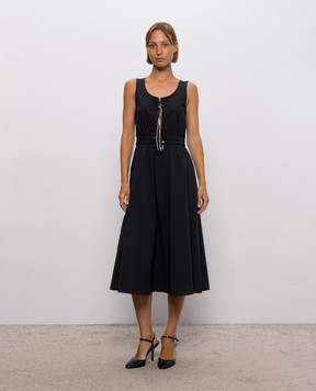 Max & Co Black midi dress MCOBORA