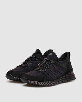 Stefano Ricci Black sneakers with monogram UV689G6626SDPWYT