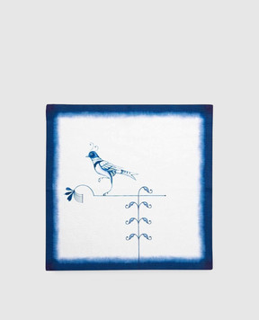 Pip Studio Pip & The Blue Bird White Serving Napkin Set 51067043