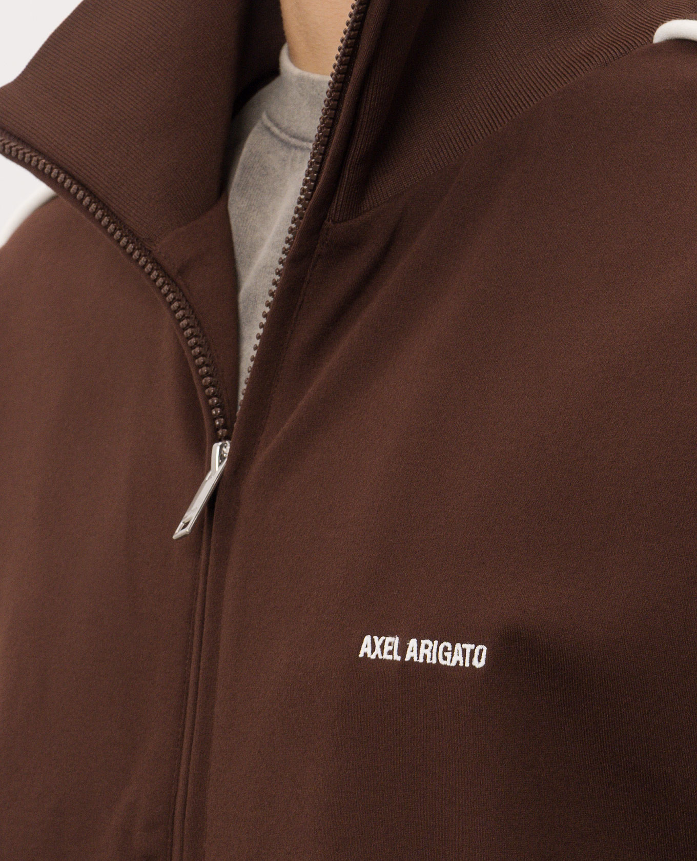 Brown Curb Track Track Jacket Axel Arigato 5