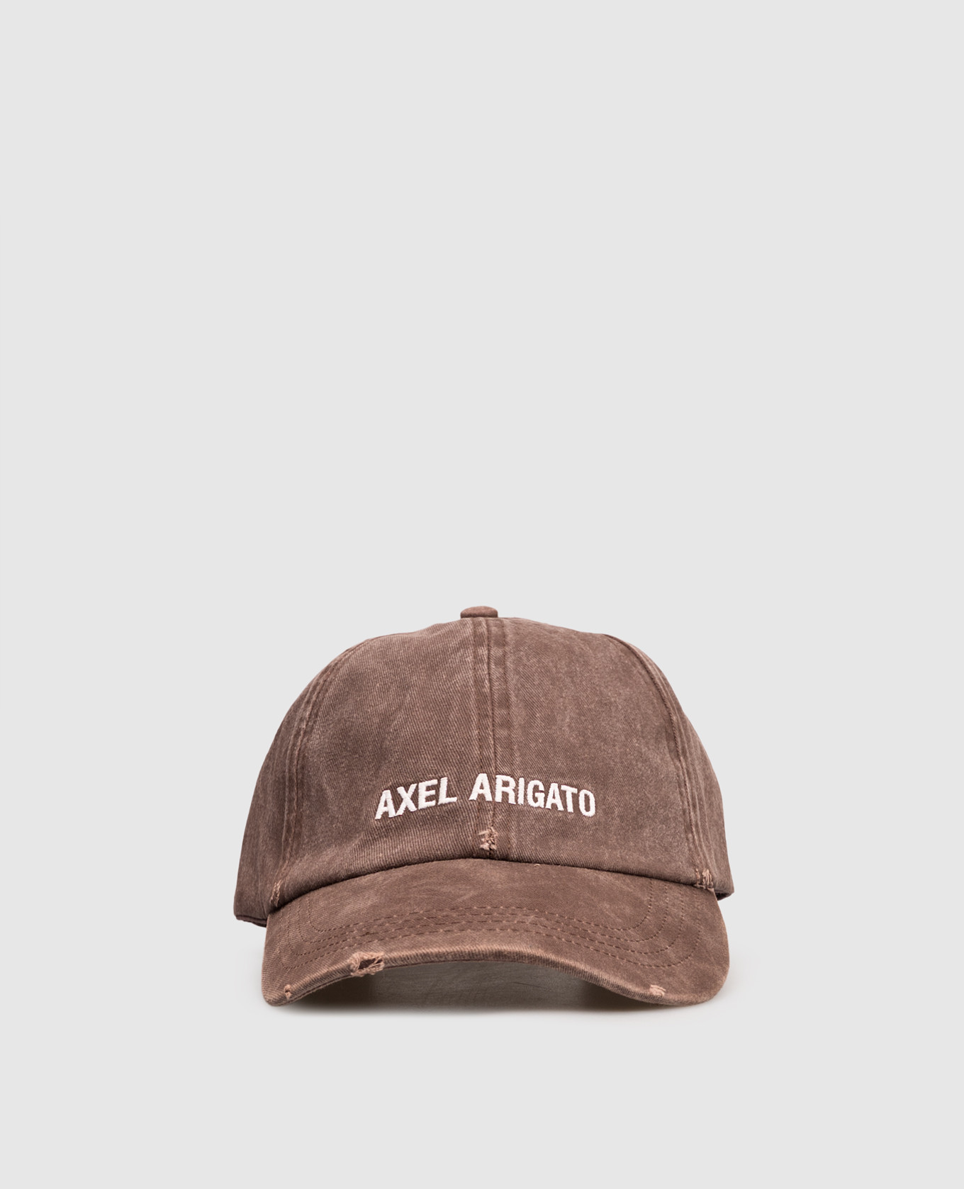 

Brown cap with logo embroidery Axel Arigato