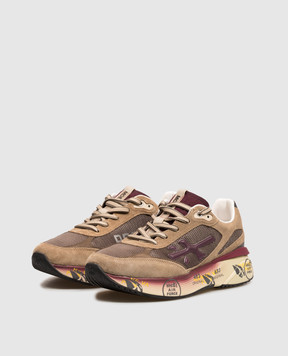 Premiata Brown combination sneakers Moerun MOERUN
