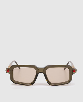Kuboraum P23 Khaki Sunglasses KRSP23GRG000002M