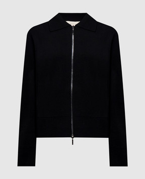 Max Mara Black wool cardigan MMLSNACK