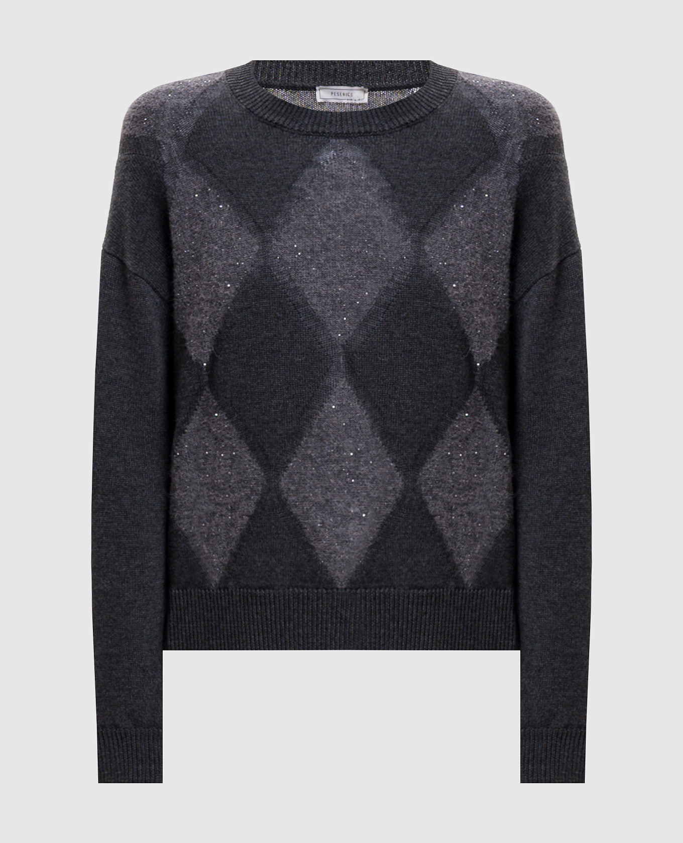 Gray wool jumper