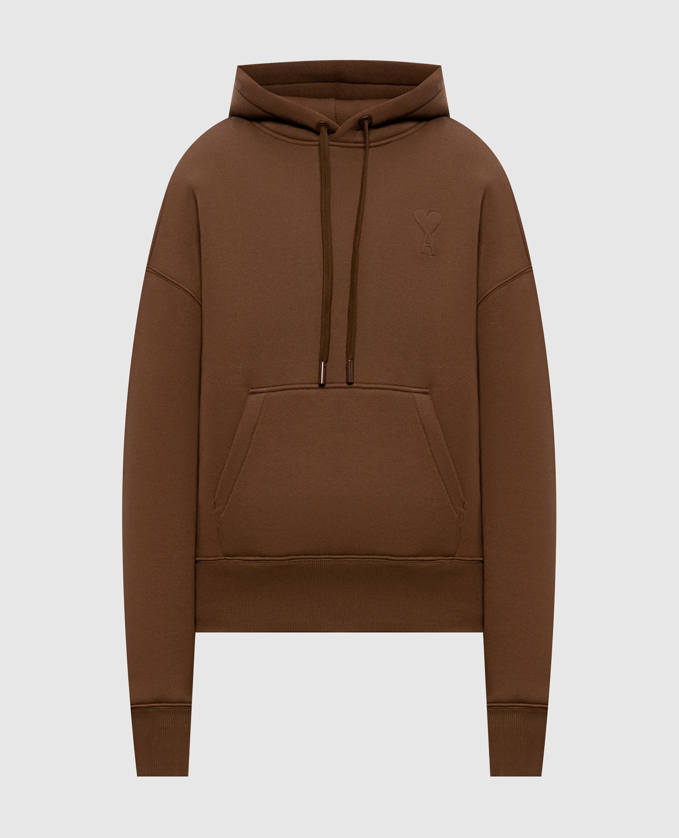 Brown insulated hoodie