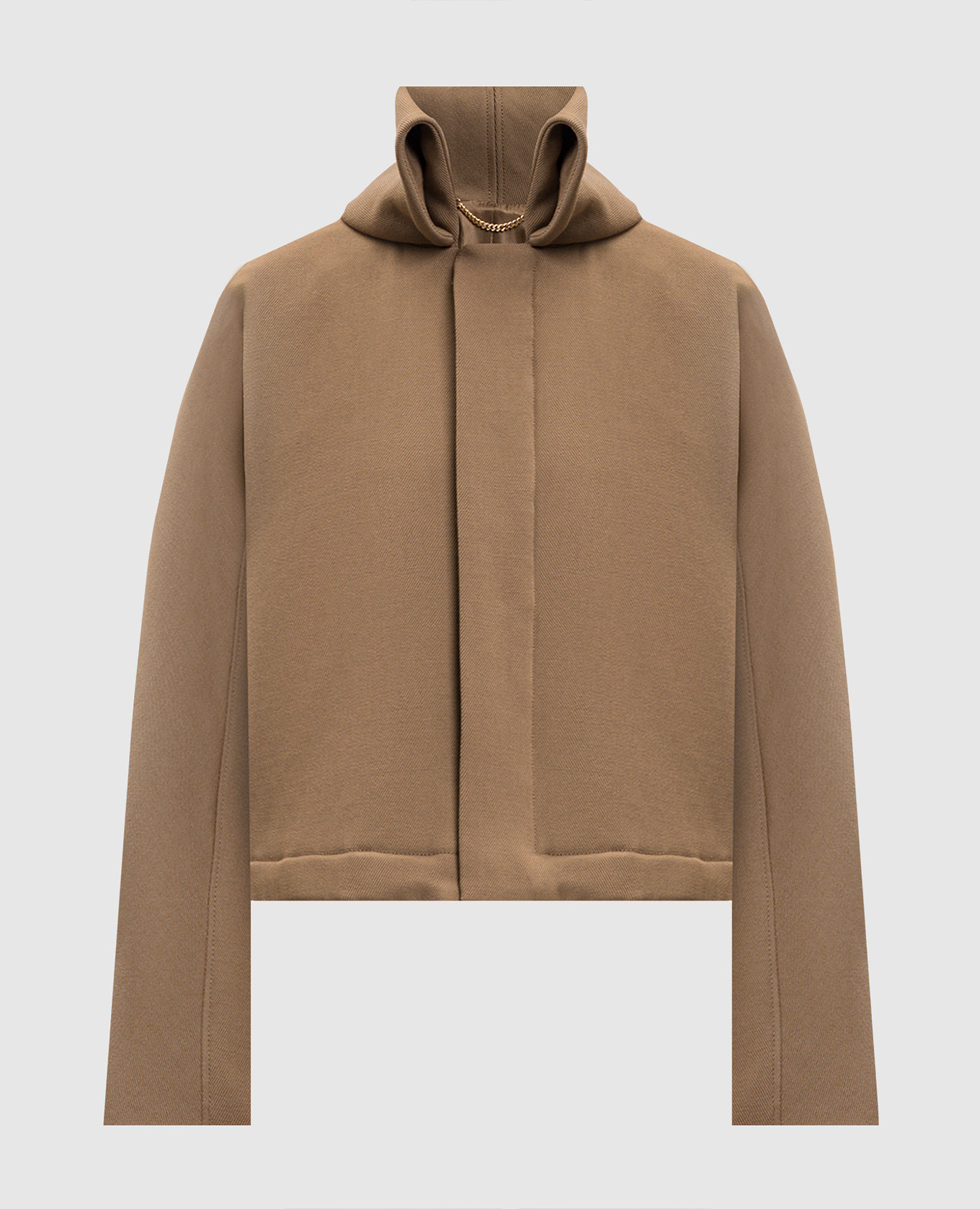 

Brown wool bomber jacket Victoria Beckham