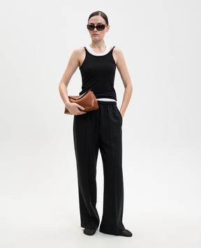 Toteme Black T-shirt 262WRT0740FB0644