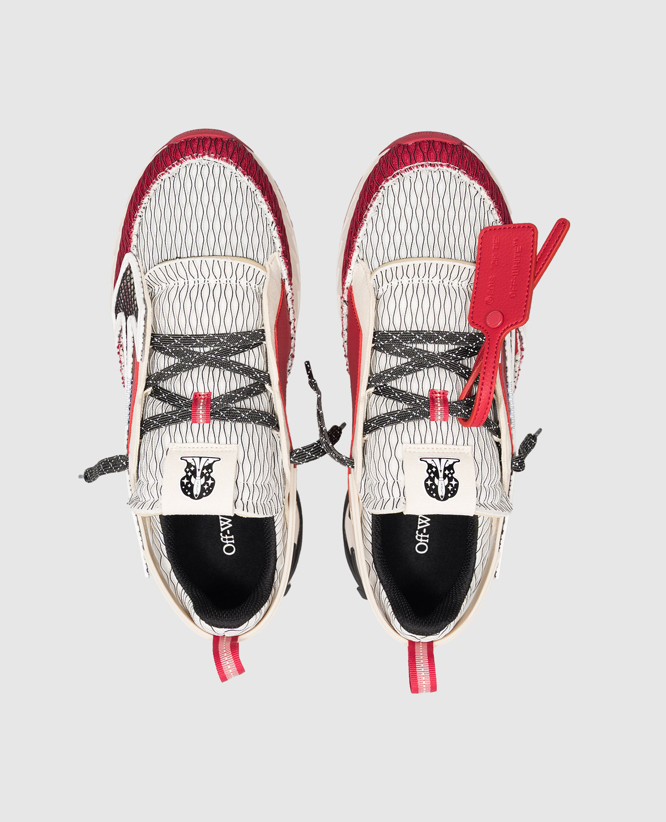 Red Space Memo sneakers Off-White 4